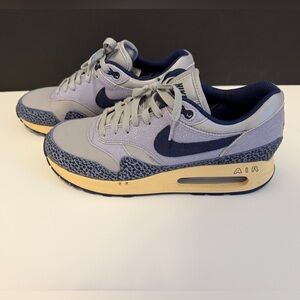 Nike Air Max 1 "Safari" - Grey & Navy